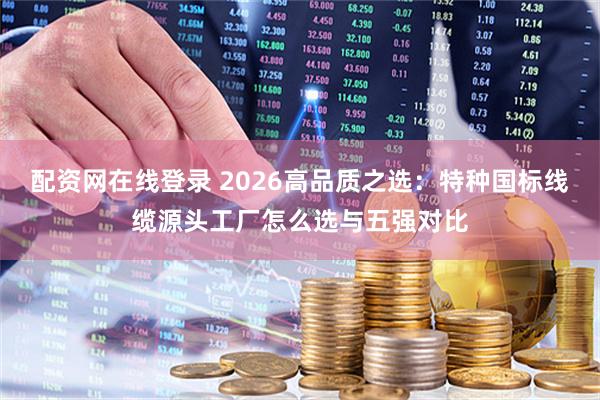 配资网在线登录 2026高品质之选：特种国标线缆源头工厂怎么选与五强对比